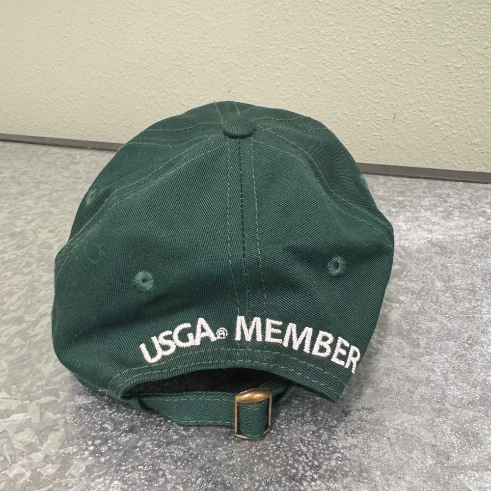 USGA 2018 U.S. Open Shinnecock Hills Golf Hat Mens OSFA‎ Green Excellent Member